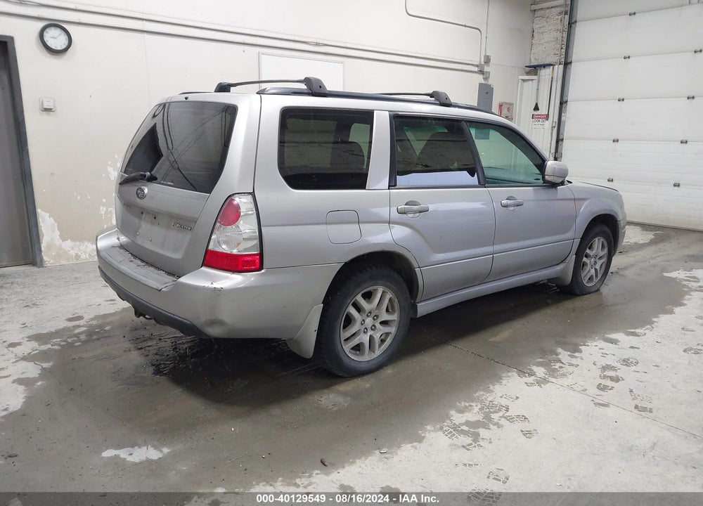 2007 SUBARU FORESTER 2.5X VIN: JF1SG65687H738232