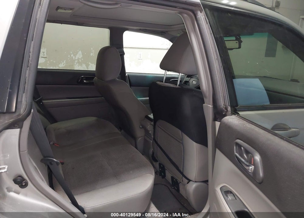 2007 SUBARU FORESTER 2.5X VIN: JF1SG65687H738232