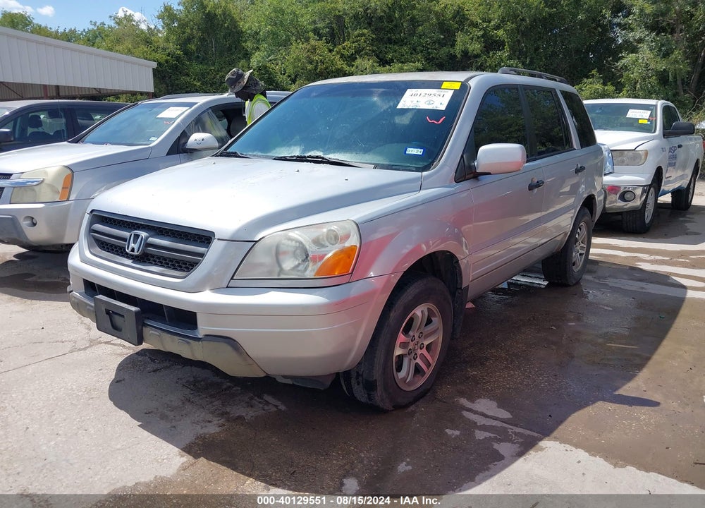 2003 HONDA PILOT EX-L VIN: 2HKYF18503H551611