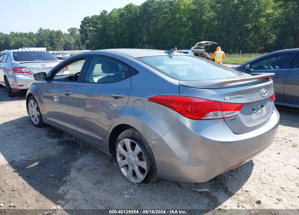 2012 HYUNDAI ELANTRA LIMITED (ULSAN PLANT) VIN: KMHDH4AE1CU365713