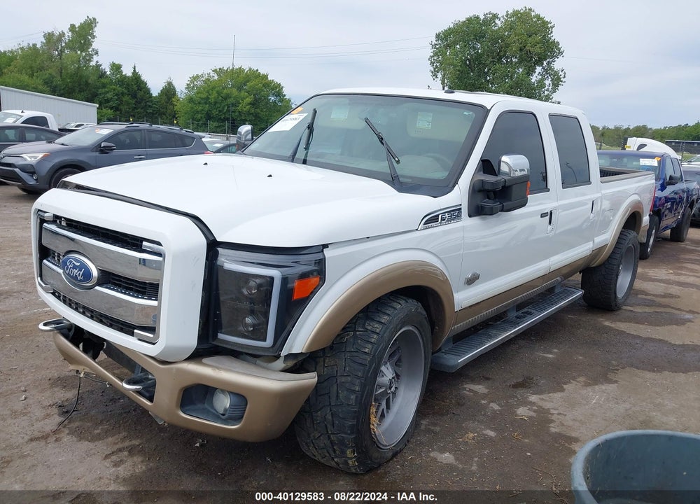 2011 FORD F-350 LARIAT VIN: 1FT8W3BT5BEA97275