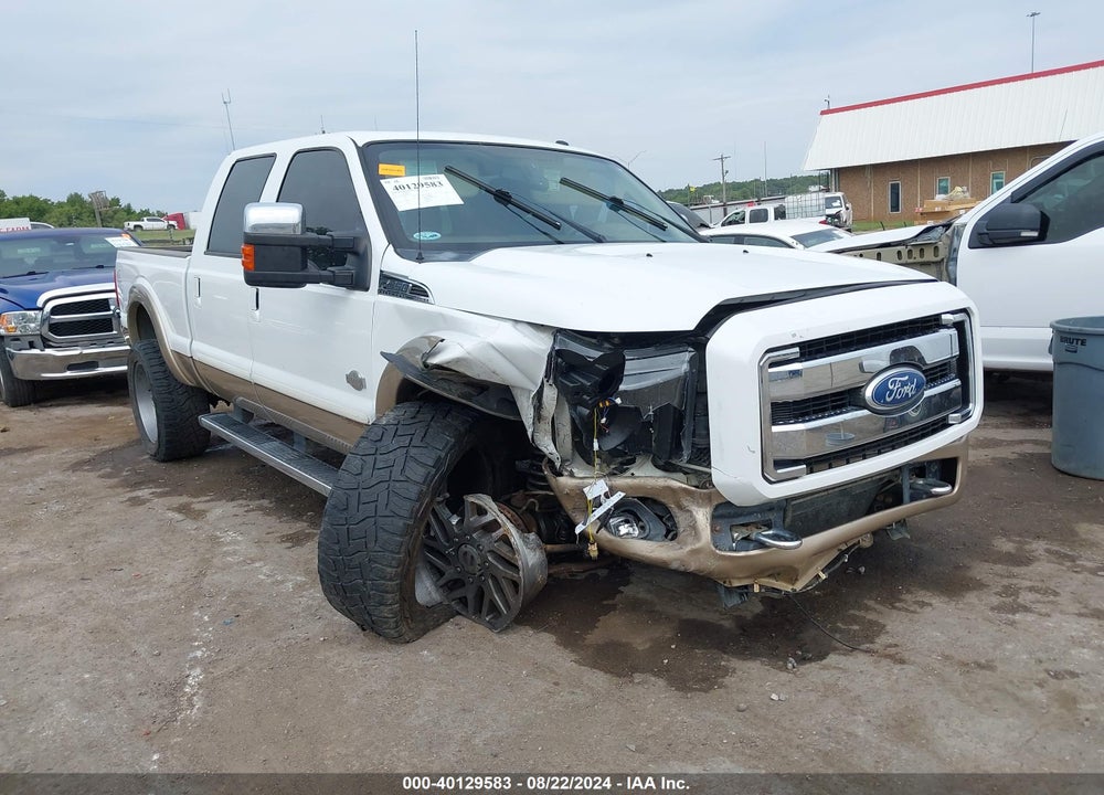 2011 FORD F-350 LARIAT VIN: 1FT8W3BT5BEA97275