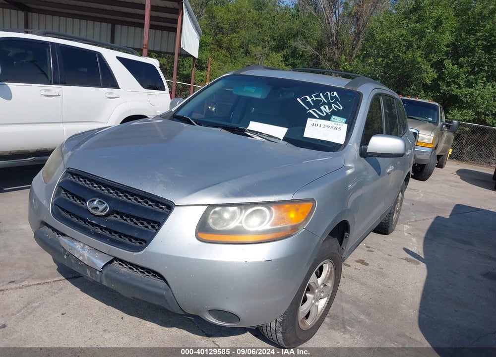 2008 HYUNDAI SANTA FE GLS VIN: 5NMSG13D68H175129