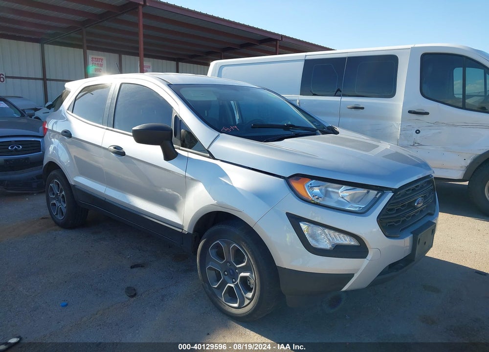 2021 FORD ECOSPORT S VIN: MAJ3S2FE2MC455724