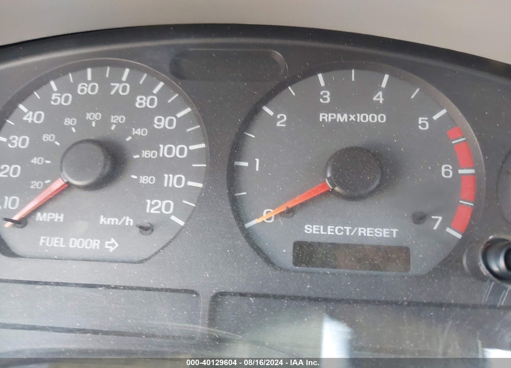 2001 FORD MUSTANG VIN: 1FAFP404X1F104919