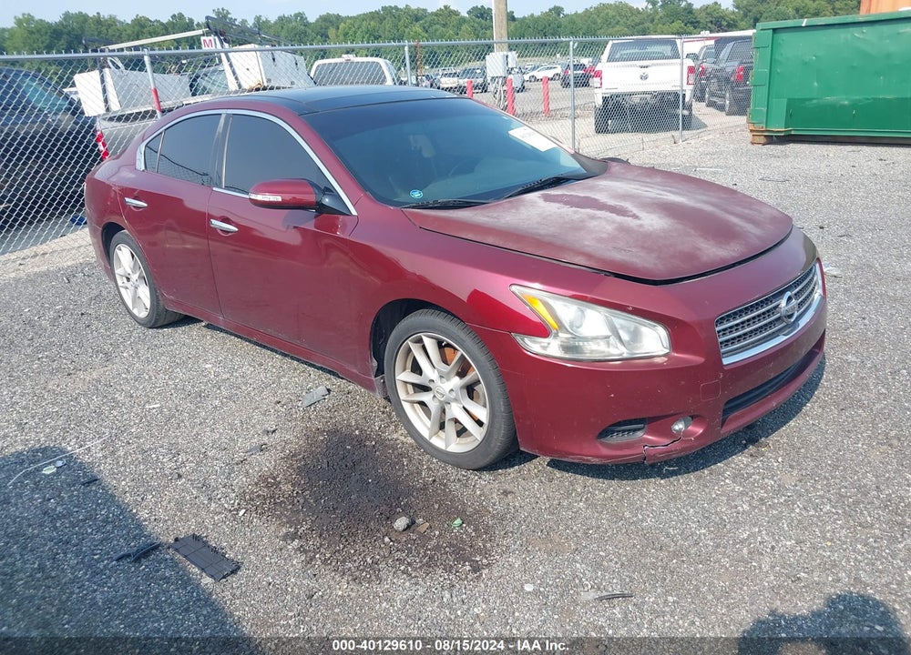 2009 NISSAN MAXIMA 3.5 SV VIN: 1N4AA51E29C850464