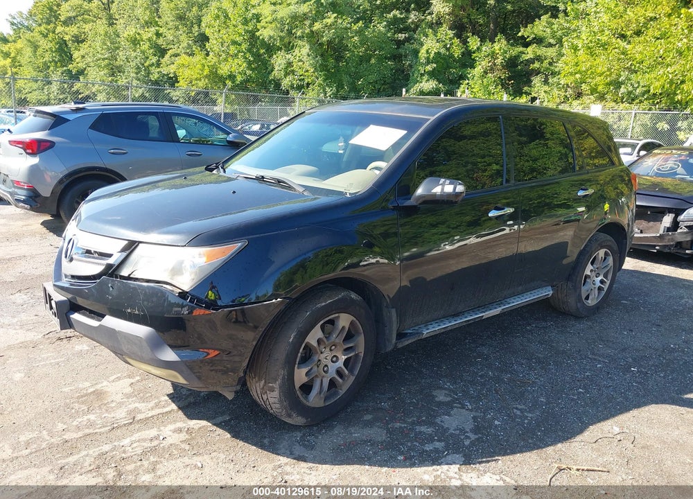 2007 ACURA MDX TECHNOLOGY PACKAGE VIN: 2HNYD28377H523369