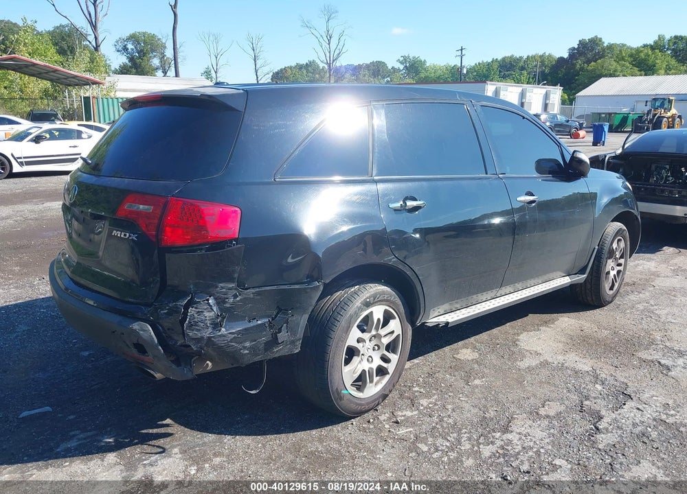 2007 ACURA MDX TECHNOLOGY PACKAGE VIN: 2HNYD28377H523369