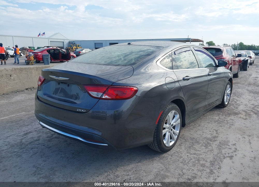 2016 CHRYSLER 200 VIN: 1C3CCCAB5GN144912
