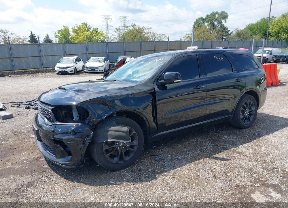 2021 DODGE DURANGO R/T AWD VIN: 1C4SDJCT6MC545536