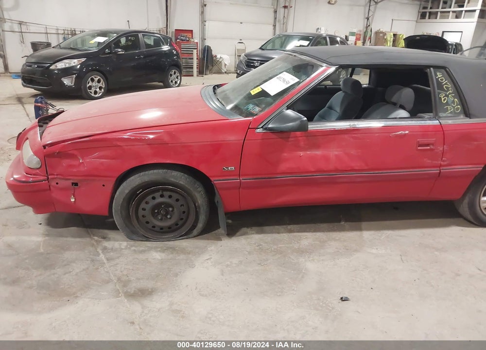 1993 CHRYSLER LEBARON VIN: 1C3XU4533PF558949