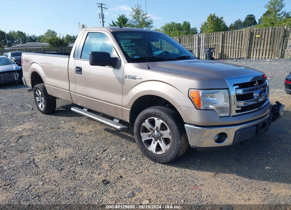 2013 FORD F-150 XLT VIN: 1FTMF1EM0DKE37900