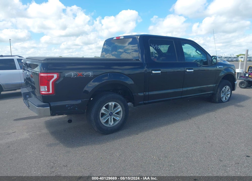 2017 FORD F-150 XLT VIN: 1FTEW1EF4HFB34736