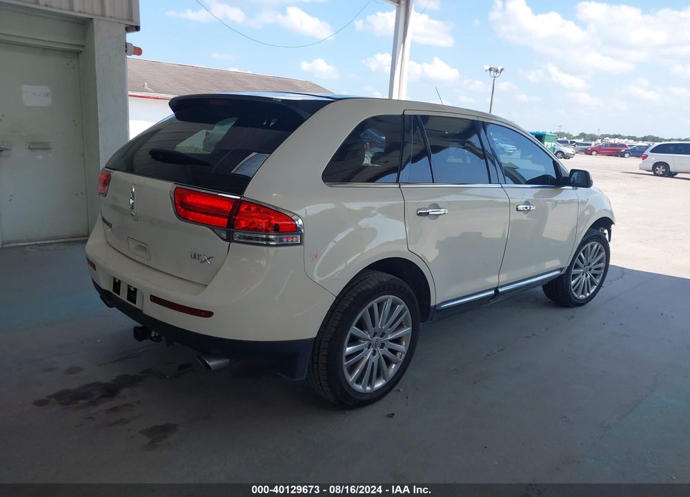2013 LINCOLN MKX VIN: 2LMDJ6JK4DBL09640