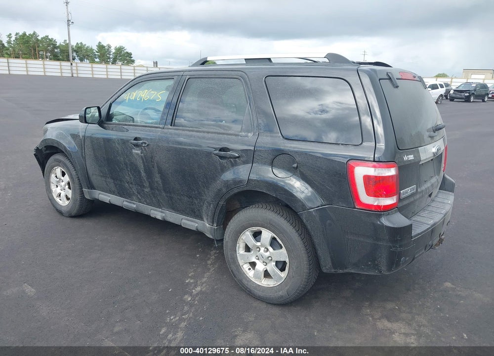 2011 FORD ESCAPE LIMITED VIN: 1FMCU9EG7BKB28668