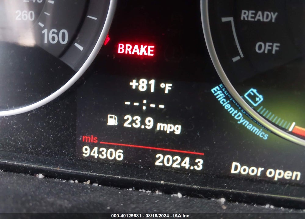 2013 BMW 328I VIN: WBA3A5G59DNP19181