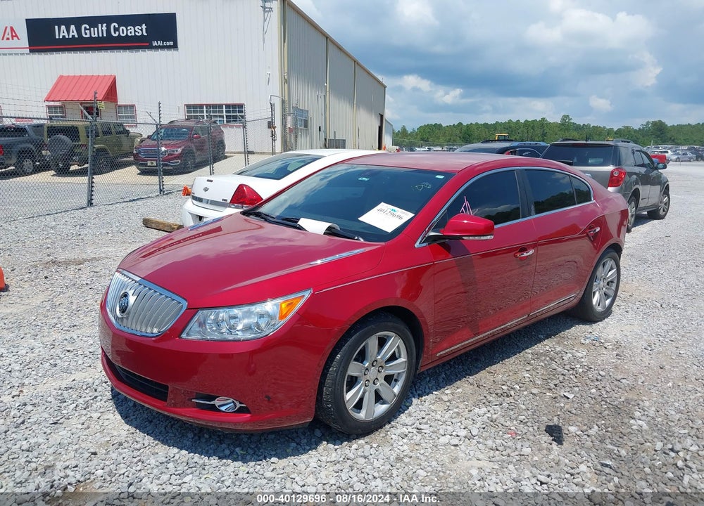 2012 BUICK LACROSSE LEATHER GROUP VIN: 1G4GC5E33CF374444