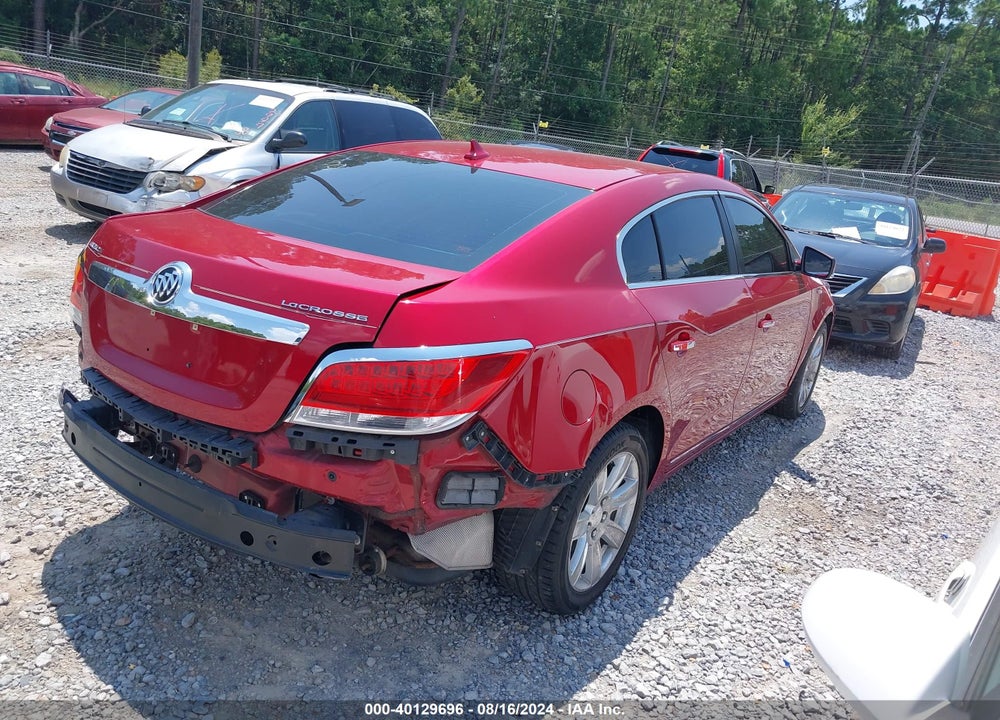 2012 BUICK LACROSSE LEATHER GROUP VIN: 1G4GC5E33CF374444