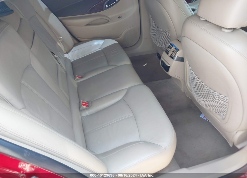 2012 BUICK LACROSSE LEATHER GROUP VIN: 1G4GC5E33CF374444