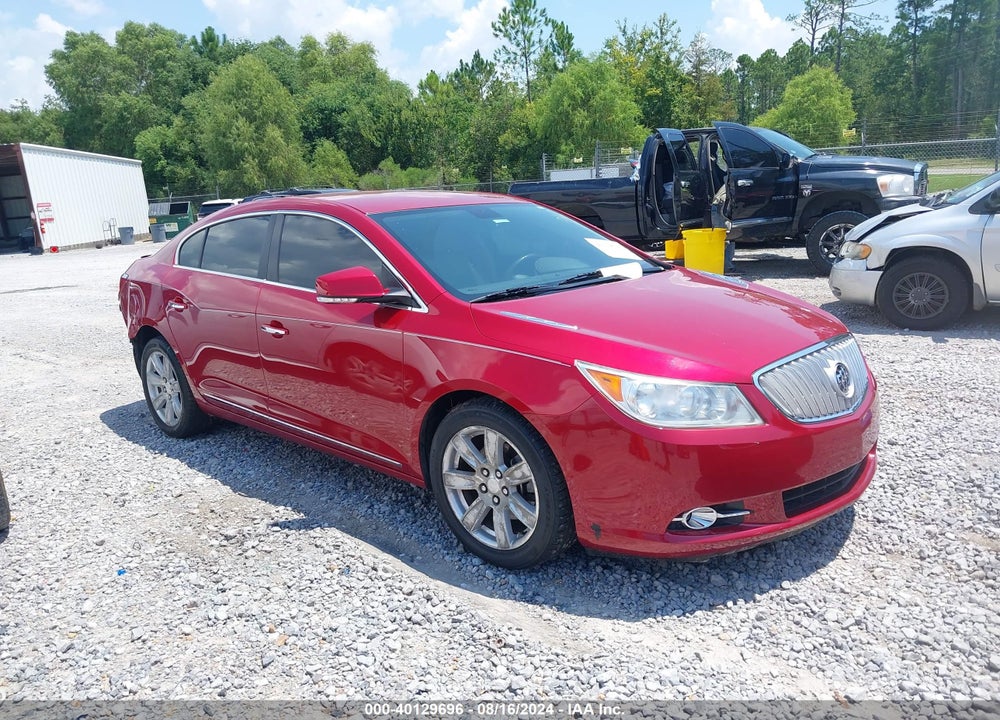 2012 BUICK LACROSSE LEATHER GROUP VIN: 1G4GC5E33CF374444
