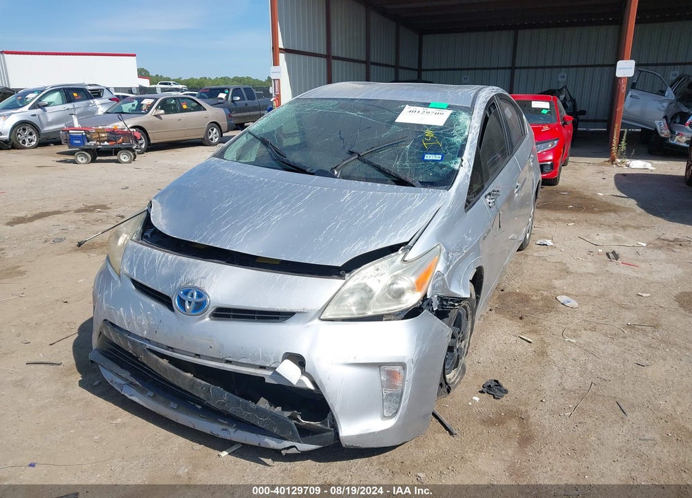 2013 TOYOTA PRIUS FOUR VIN: JTDKN3DU6D5687213