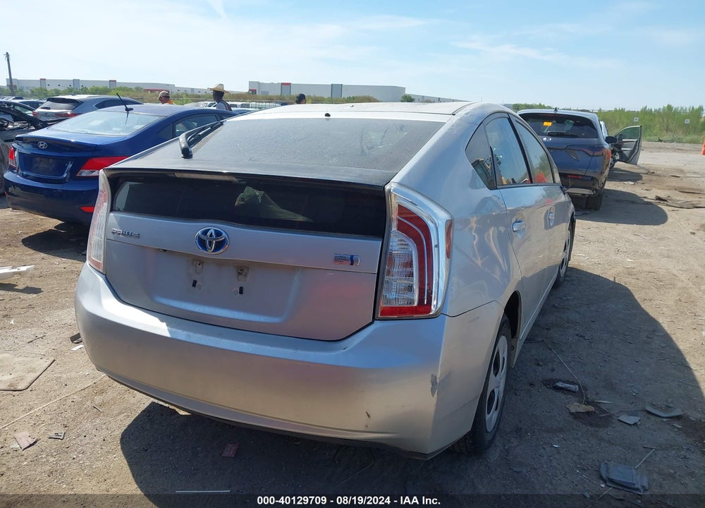 2013 TOYOTA PRIUS FOUR VIN: JTDKN3DU6D5687213