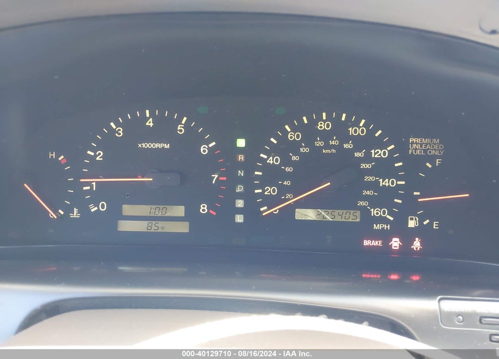 1997 LEXUS SC 400 VIN: JT8CH32Y0V0052776