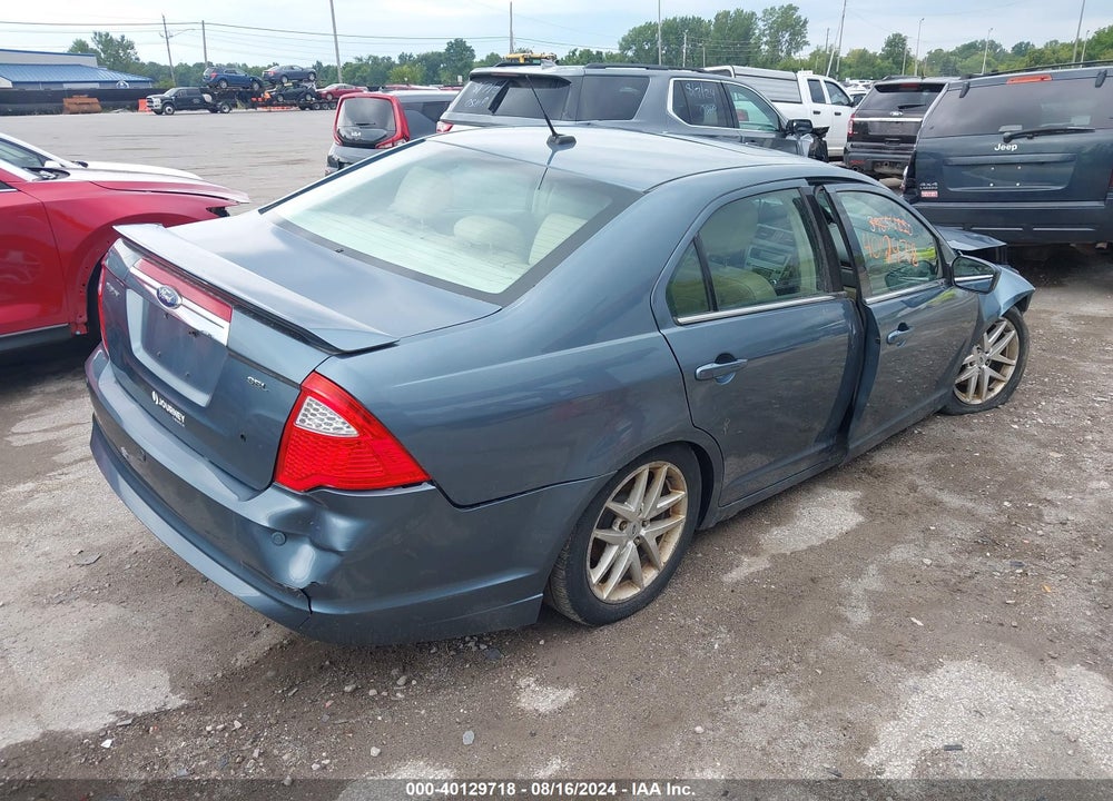 2011 FORD FUSION SEL VIN: 3FAHP0JA1BR250393