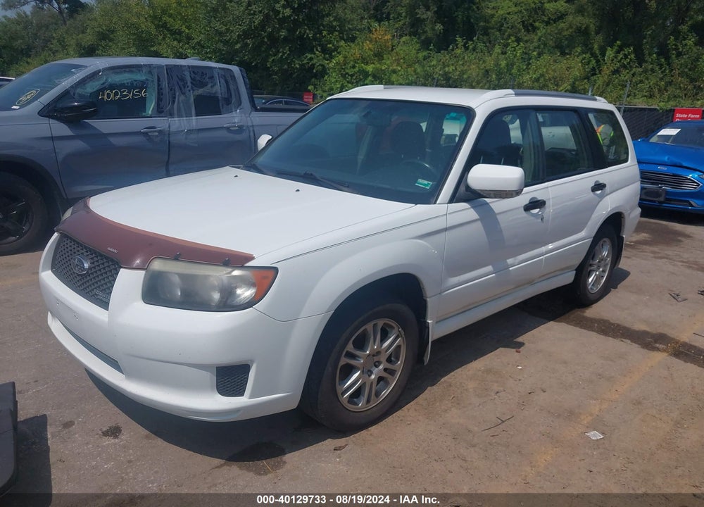 2008 SUBARU FORESTER SPORTS 2.5X VIN: JF1SG66658H709416