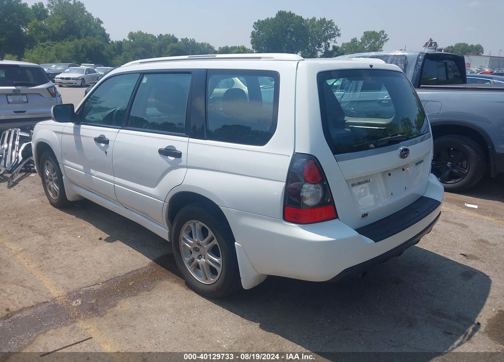 2008 SUBARU FORESTER SPORTS 2.5X VIN: JF1SG66658H709416