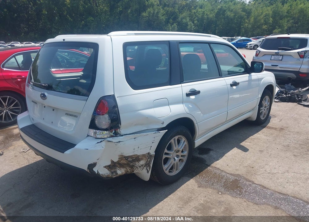 2008 SUBARU FORESTER SPORTS 2.5X VIN: JF1SG66658H709416