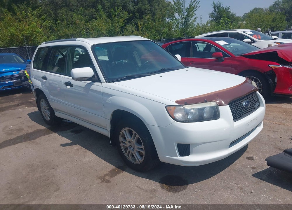 2008 SUBARU FORESTER SPORTS 2.5X VIN: JF1SG66658H709416