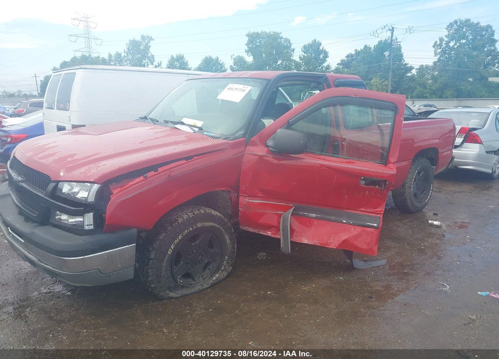2005 CHEVROLET SILVERADO 1500 LS VIN: 2GCEC19T951299290