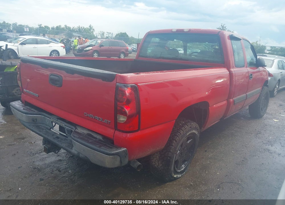 2005 CHEVROLET SILVERADO 1500 LS VIN: 2GCEC19T951299290