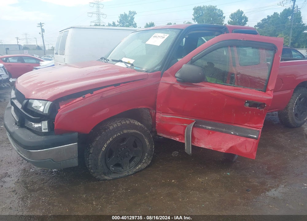 2005 CHEVROLET SILVERADO 1500 LS VIN: 2GCEC19T951299290