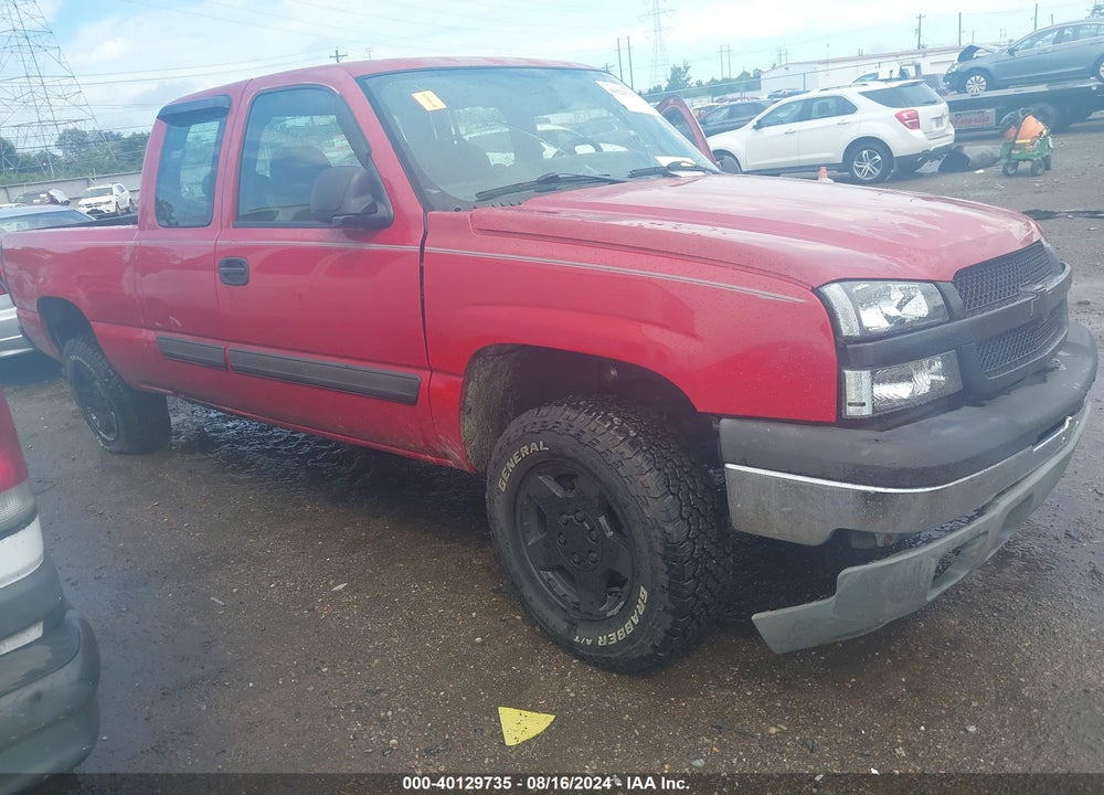 2005 CHEVROLET SILVERADO 1500 LS VIN: 2GCEC19T951299290