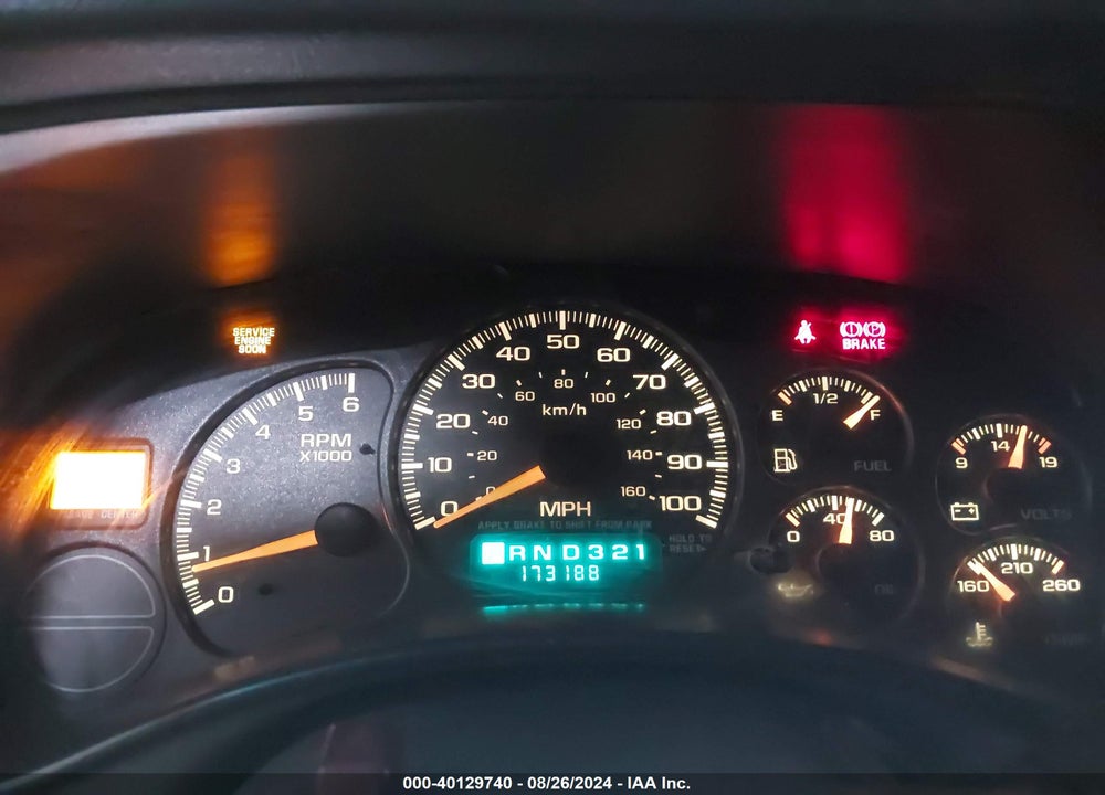 2000 CHEVROLET SILVERADO 1500 LS VIN: 2GCEK19T0Y1167462