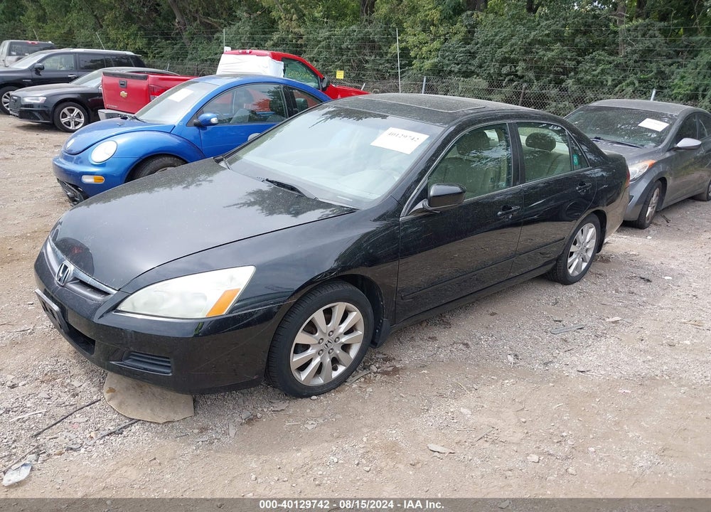 2007 HONDA ACCORD 3.0 EX VIN: 1HGCM66857A062002