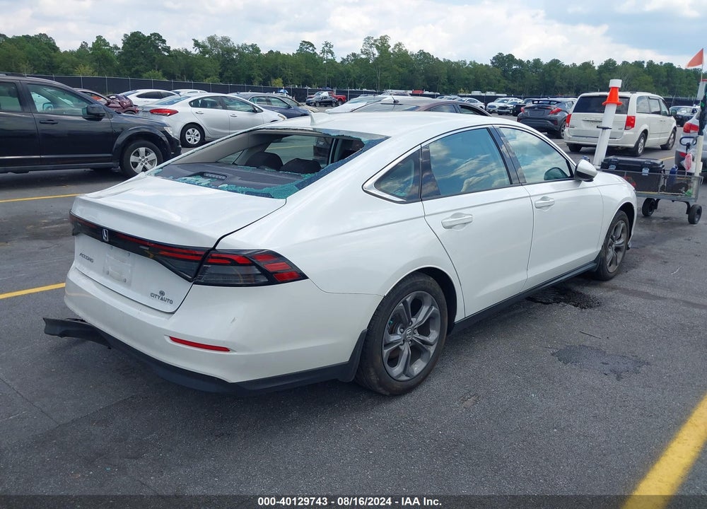 2023 HONDA ACCORD EX VIN: 1HGCY1F38PA019687