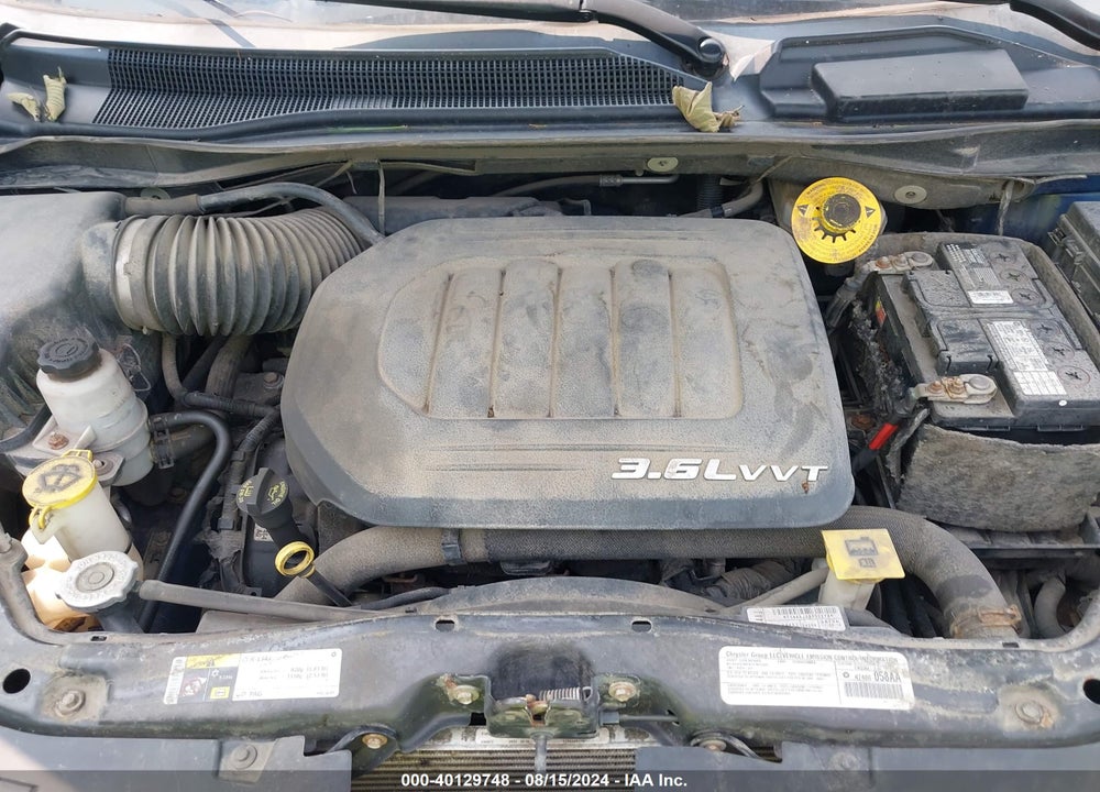 2014 DODGE GRAND CARAVAN SXT VIN: 2C4RDGCG8ER203194