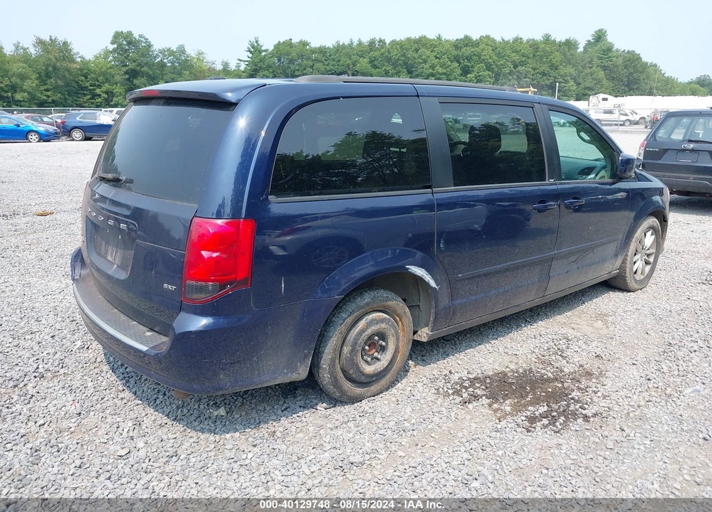 2014 DODGE GRAND CARAVAN SXT VIN: 2C4RDGCG8ER203194