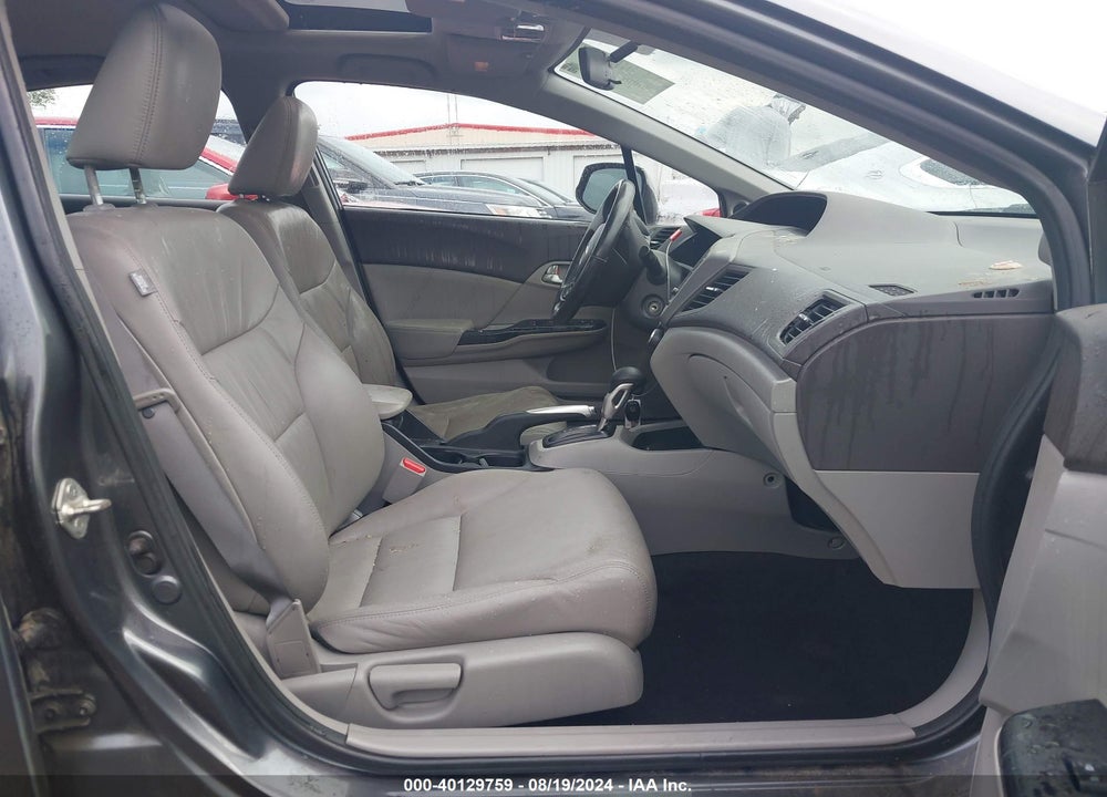2012 HONDA CIVIC EX-L VIN: 19XFB2F93CE324657