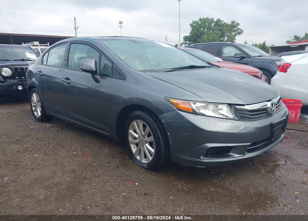 2012 HONDA CIVIC EX-L VIN: 19XFB2F93CE324657