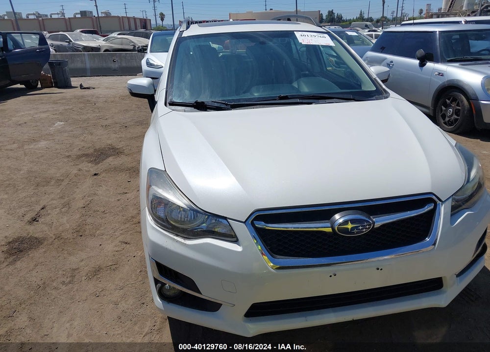 2016 SUBARU IMPREZA 2.0I SPORT LIMITED VIN: JF1GPAY6XG8264594