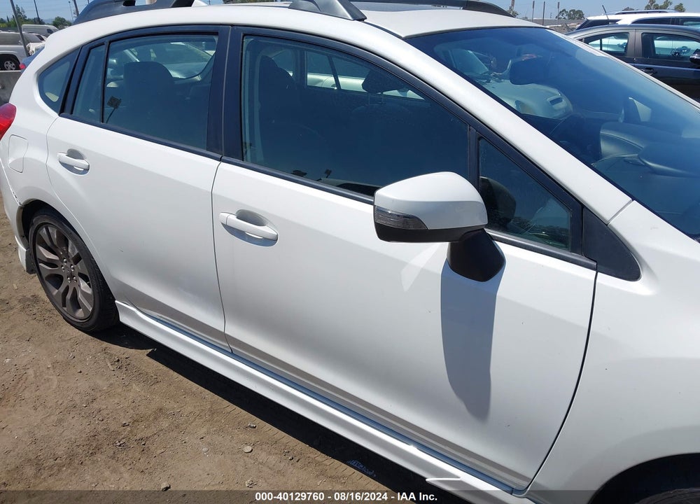 2016 SUBARU IMPREZA 2.0I SPORT LIMITED VIN: JF1GPAY6XG8264594