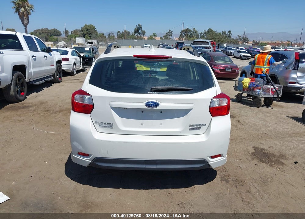 2016 SUBARU IMPREZA 2.0I SPORT LIMITED VIN: JF1GPAY6XG8264594