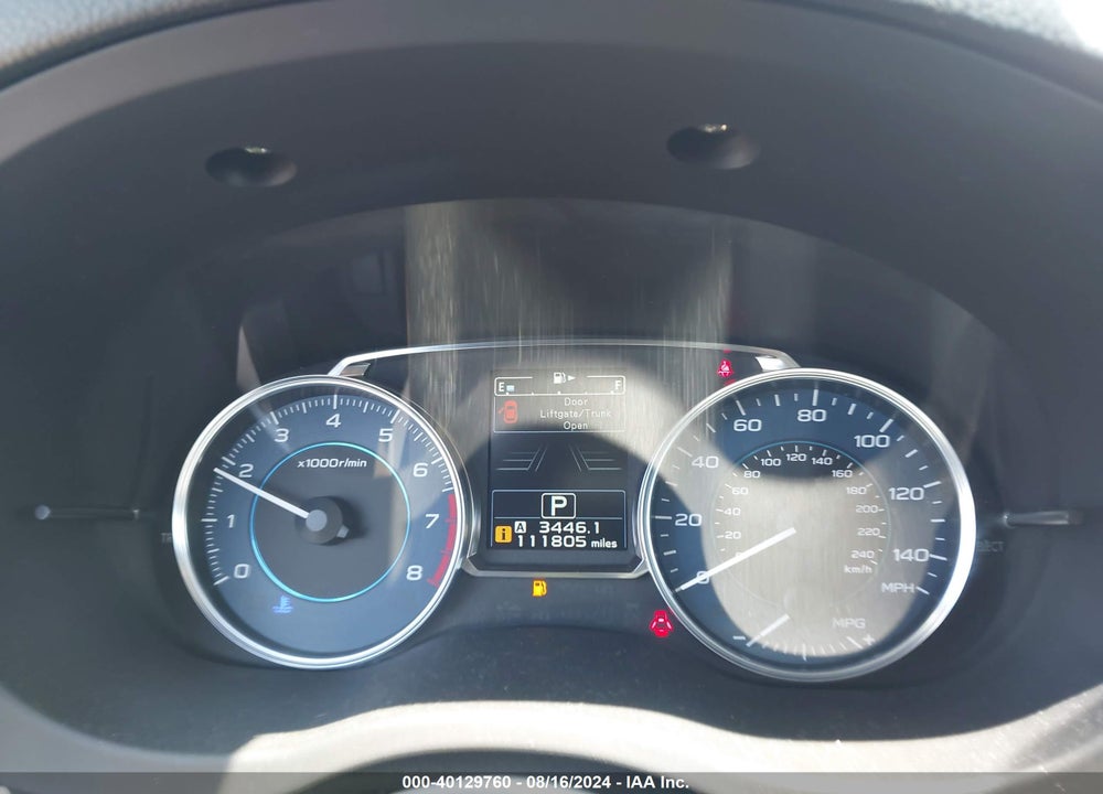 2016 SUBARU IMPREZA 2.0I SPORT LIMITED VIN: JF1GPAY6XG8264594