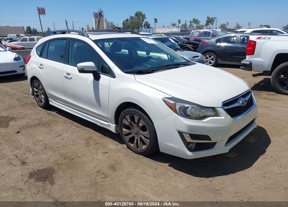 2016 SUBARU IMPREZA 2.0I SPORT LIMITED VIN: JF1GPAY6XG8264594