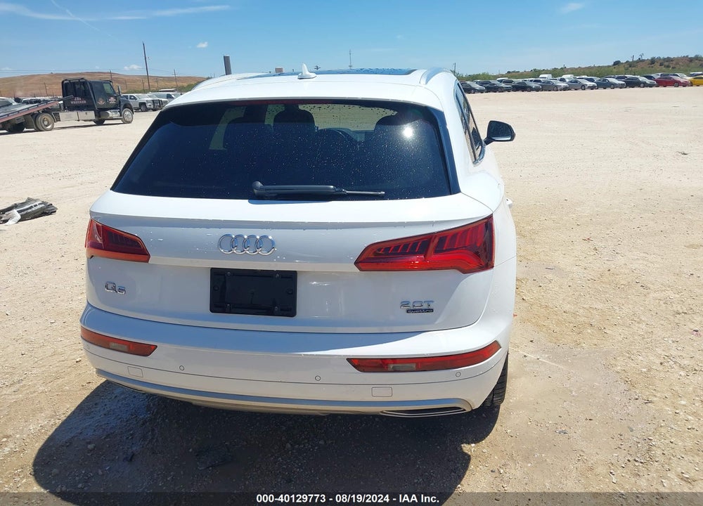 2018 AUDI Q5 2.0T PREMIUM/2.0T TECH PREMIUM VIN: WA1BNAFY5J2011606