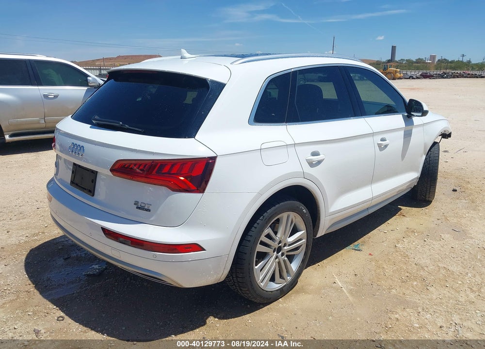 2018 AUDI Q5 2.0T PREMIUM/2.0T TECH PREMIUM VIN: WA1BNAFY5J2011606